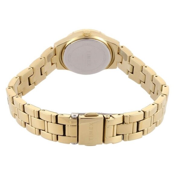 NWT Authentic Timex Trend Crystal Mother of Pearl Dial Women's Watch - Picture 3 of 3